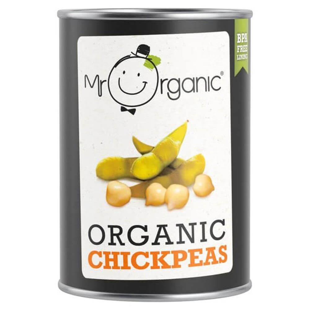 Mr Organic Chick Peas 240g